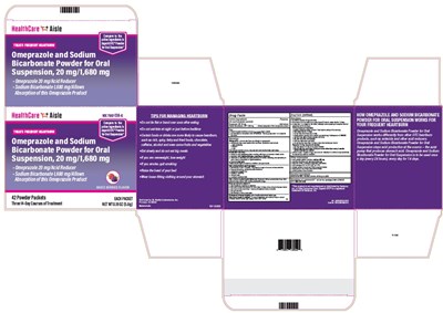 Carton (Hca Omeprazole And Sodium Bicarbonate 20 mg 1680 mg Pfos Carton Label)